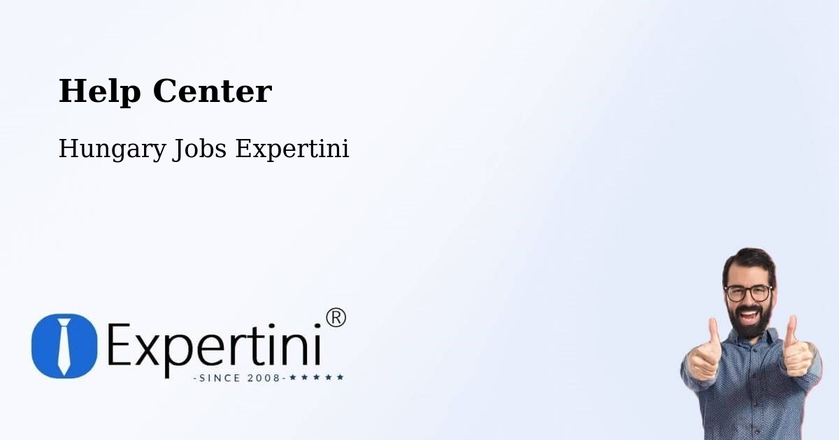 Help Center – Pálmonostora - Hungary Jobs Expertini