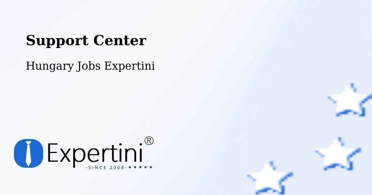 Support Services – Pálmonostora - Hungary Jobs Expertini